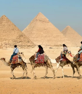 Visit the Pyramids of Giza