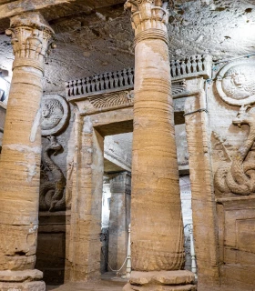 Discover the Catacombs of Kom el Shoqafa