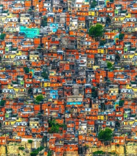Visit to the favela community of Rocinha