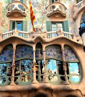 Casa Batlló and Casa Milà (La Pedrera)