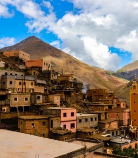 the Berber villages of the Ourika valley