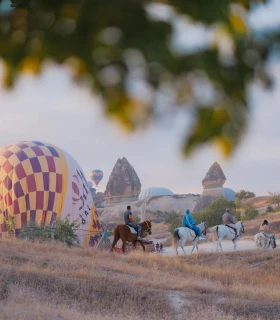 Balade à cheval ou à vélo