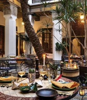 Dîner dans un Riad