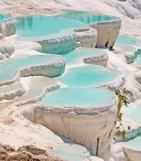 Faire une journée d'excursion à Pamukkale et Hierapolis
