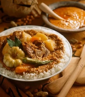 Senegalese cuisine tasting