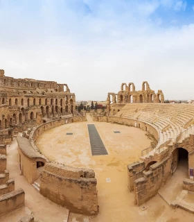 El Djem: The Roman amphitheater