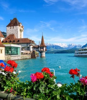 La promenade du lac de Thoune