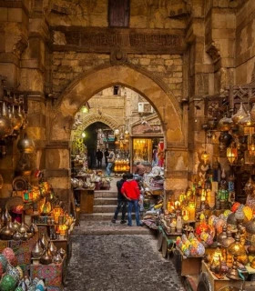 Le marché de Khan El Khalili