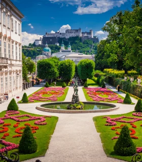 Le palais de Mirabell et ses jardins