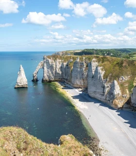 Les falaises d'Étretat