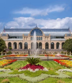 The botanical gardens (Flora und Botanischer Garten)