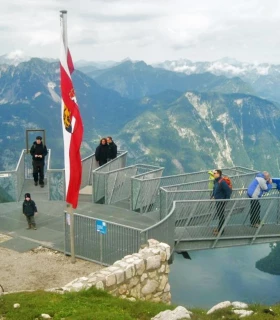 Plateforme de 5 Fingers (Dachstein Krippenstein)
