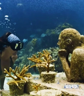 Visiter le Musée Sous-Marin (MUSA) depuis Cancún