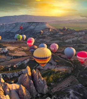 Vol en montgolfière