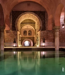 The Arab baths (Baños Árabes)