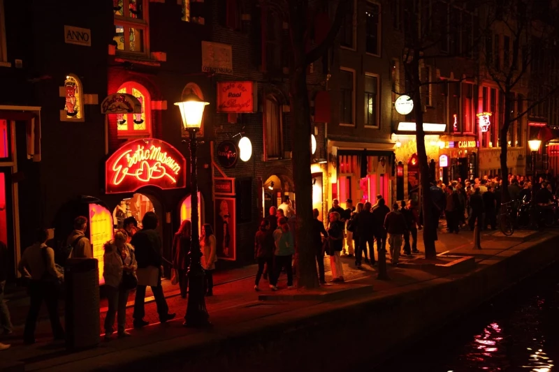Walk in the Red Light District