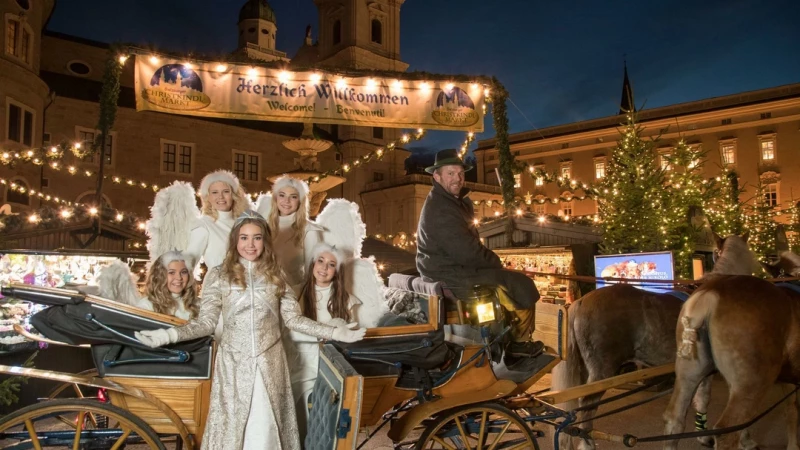 The Salzburg Christmas market