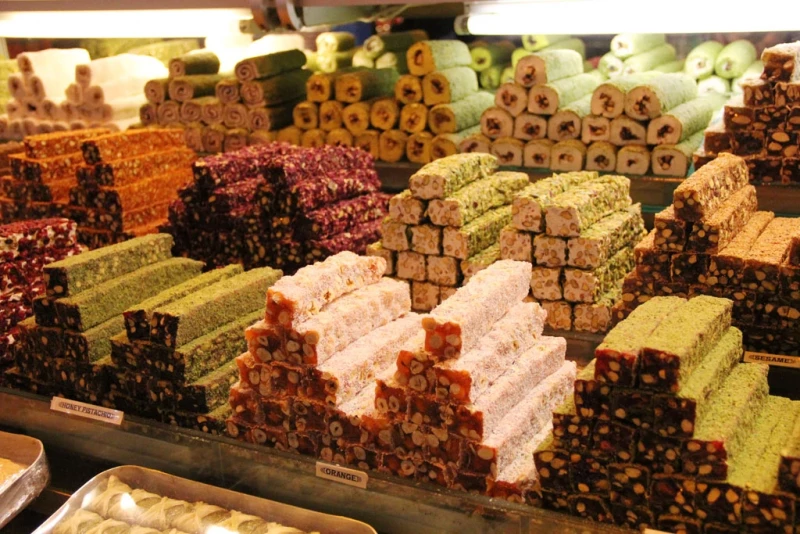 Bazar aux Épices (Bazar Égyptien), Istanbul, Turquie