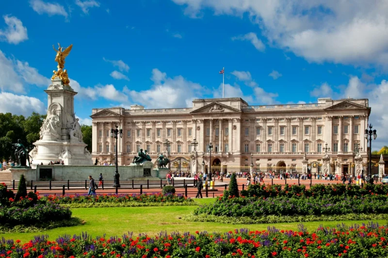 Buckingham Palace et le Changing of the Guard, Londres, Royaume-Uni