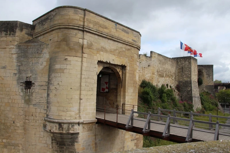 Château de Caen, La Normandie, France