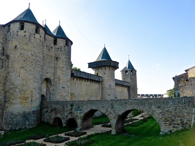 Carcassonne Castle (Carcassonne, Occitanie), The most beautiful castles in France, France