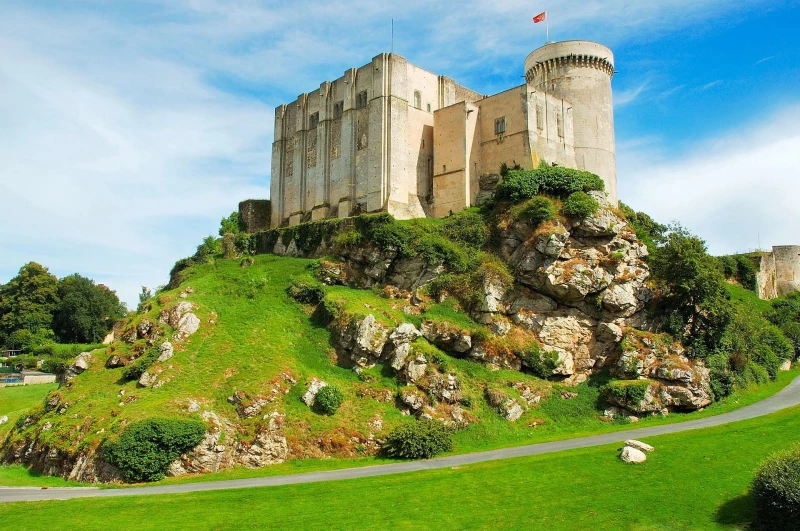Cliff Castle, Normandy, France