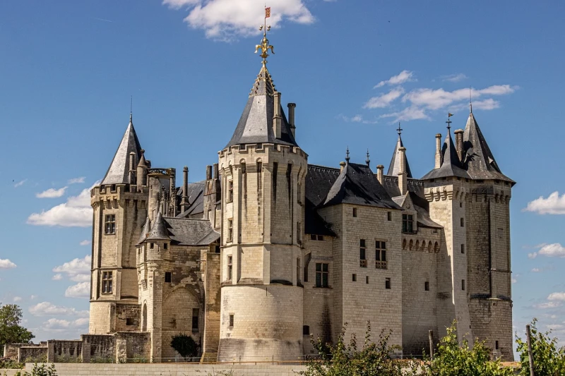 Saumur castle (Saumur, Pays de la Loire), The most beautiful castles in France, France