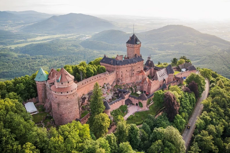 Château du Haut-Kœnigsbourg (Alsace, Grand Est), The most beautiful castles in France, France