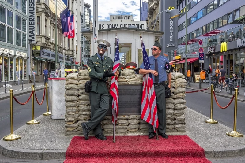 Checkpoint Charlie, Berlin, Allemagne