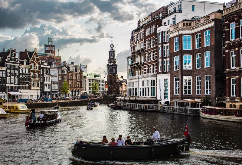 Canal cruise, Amsterdam, Netherlands