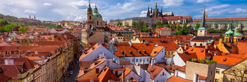 Discover the Malá Strana district, Prague, Czechia