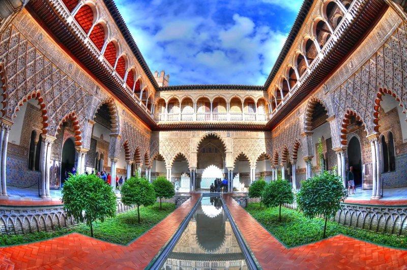 Discover the Alcazar of Seville, Seville, Spain