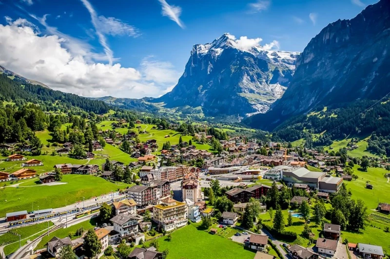 Excursion à Grindelwald, Interlaken, Suisse