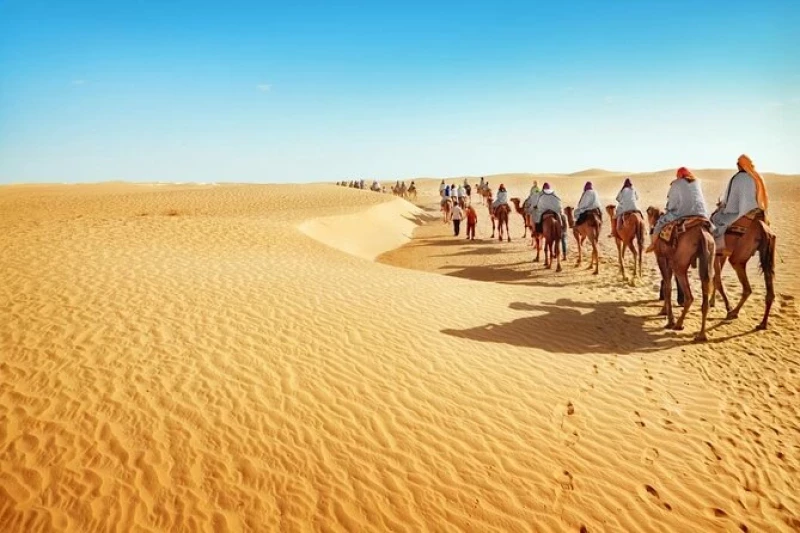Excursion dans le désert du Sahara, Le sud de la Tunisie, Tunisie