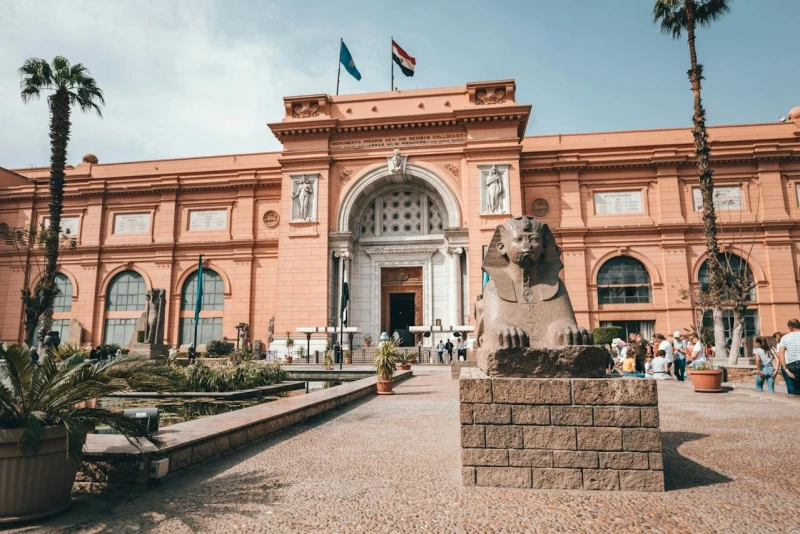 Explore the Egyptian Museum in Cairo, Cairo, Egypt