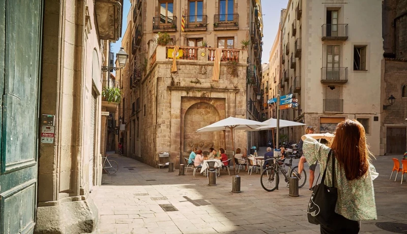 Explore the Gothic Quarter, Barcelona, Spain