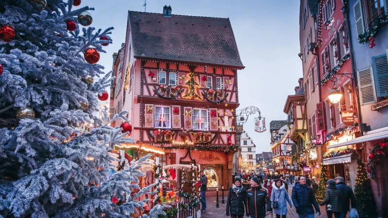 Explorer les marchés de Noël, Colmar, France