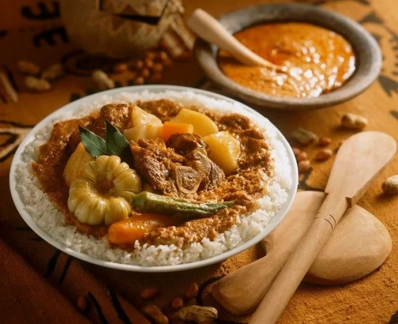 Senegalese cuisine tasting