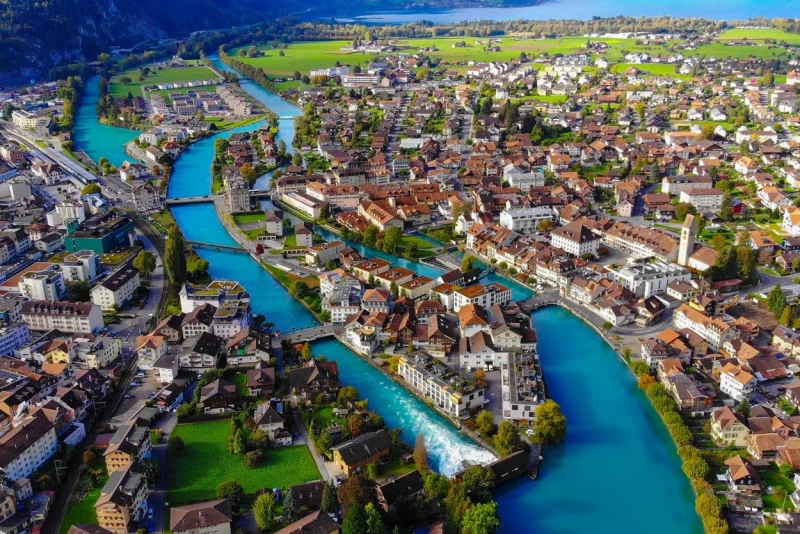 Interlaken, The most beautiful villages in Switzerland, Switzerland