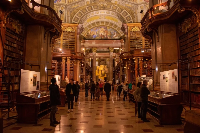 The Austrian National Library, Vienna, Austria