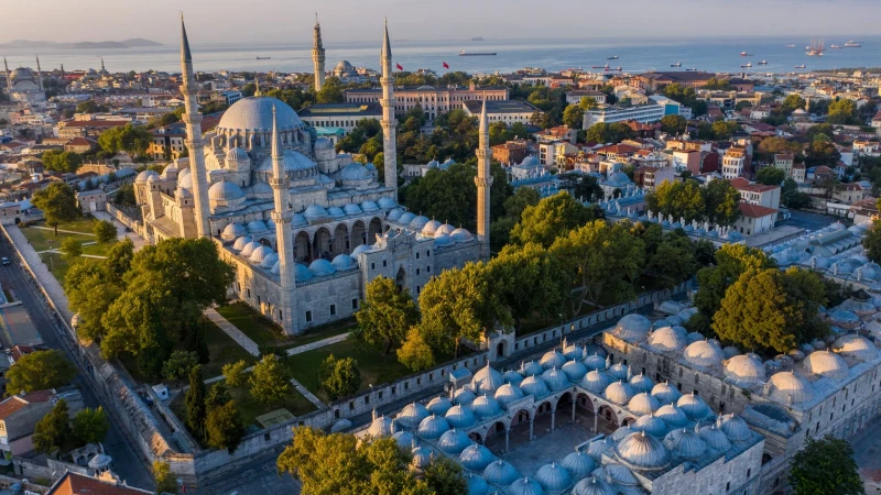 La Mosquée Süleymaniye, Istanbul, Turquie