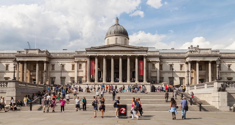 La National Gallery, Londres, Royaume-Uni