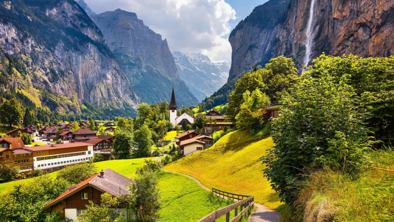 Lauterbrunnen, The most beautiful villages in Switzerland, Switzerland