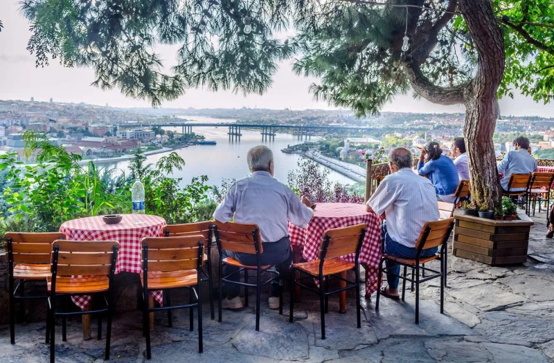 The Pierre Loti café, Istanbul, Turkey
