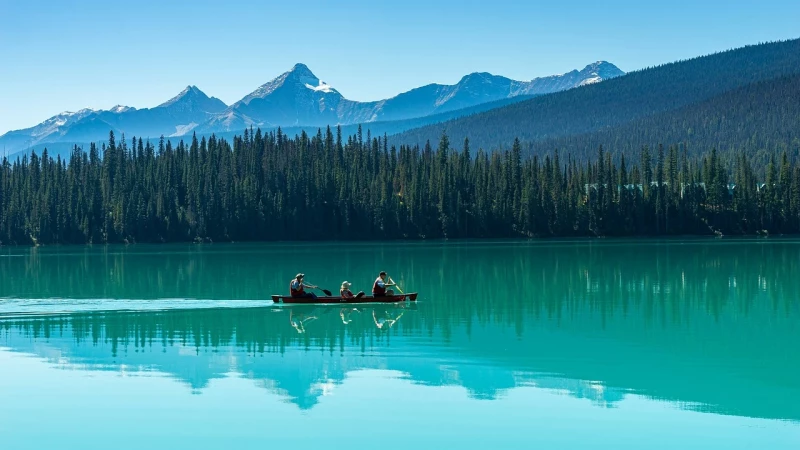 Le lac Emeraude, Les plus beaux lacs de Canada, Canada