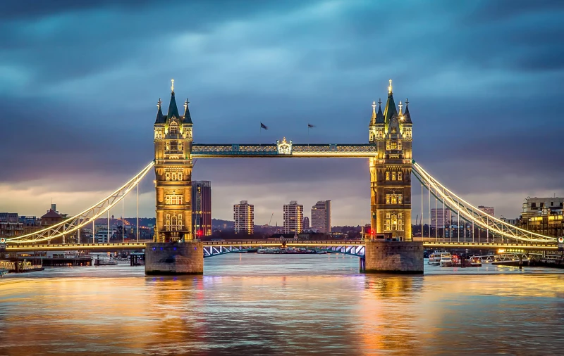 le London Tower Bridge, Londres, Royaume-Uni