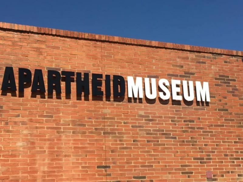 Le Musée de l'Apartheid, Johannesburg, Afrique du Sud