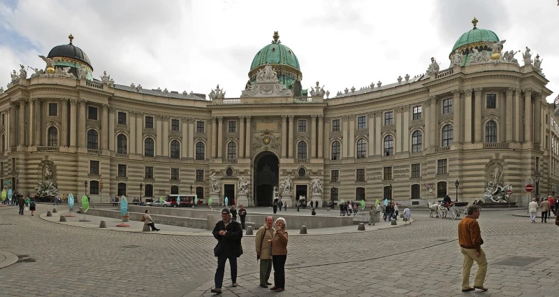 Le palais de la Hofburg, Vienne, Autriche