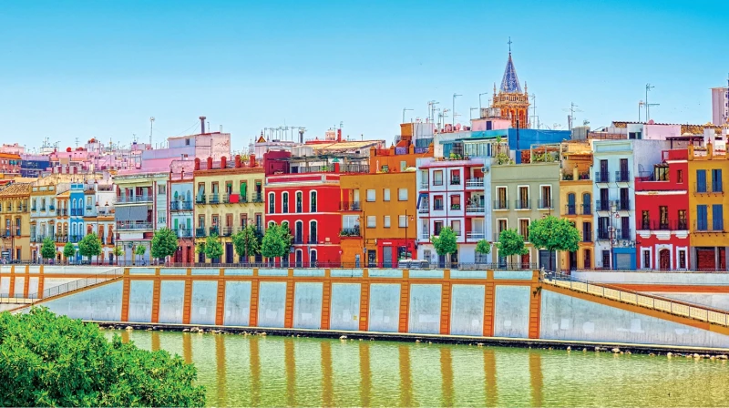The Triana district, Seville, Spain