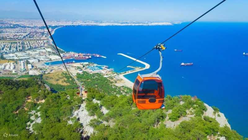 Tunektepe cable car, Antalya, Turkey